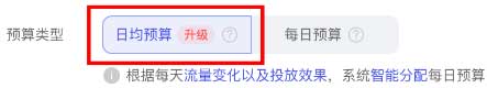 日均预算