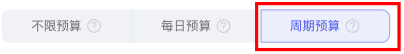 周期预算