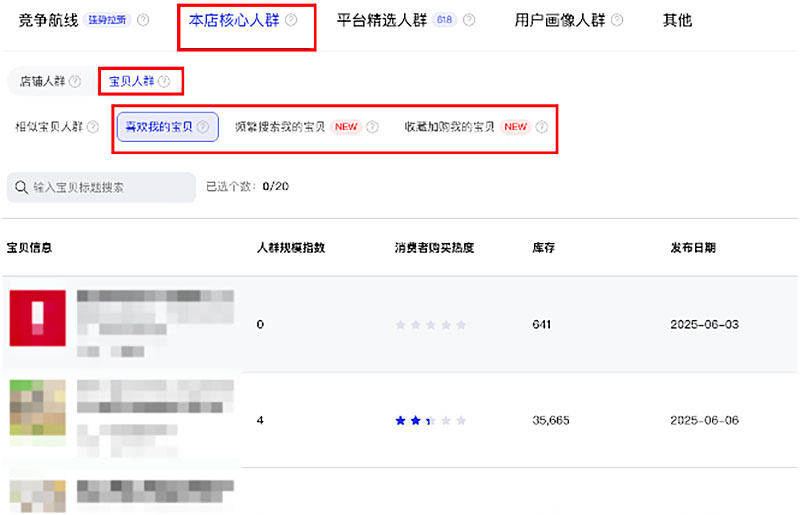 宝贝人群