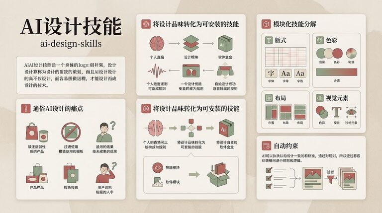 ai-design-skills：把设计品味做成技能